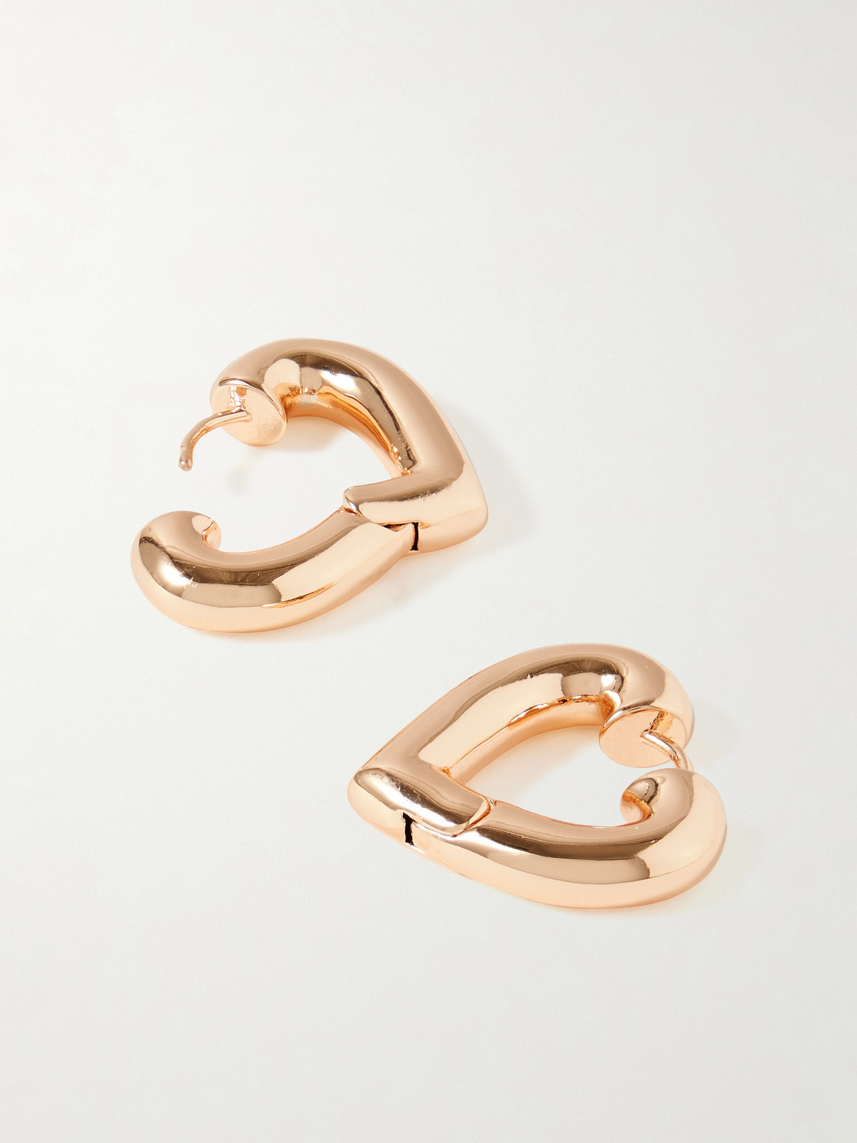 Roxanne Assoulin The Heart Gold-tone Hoop Earrings In Gold