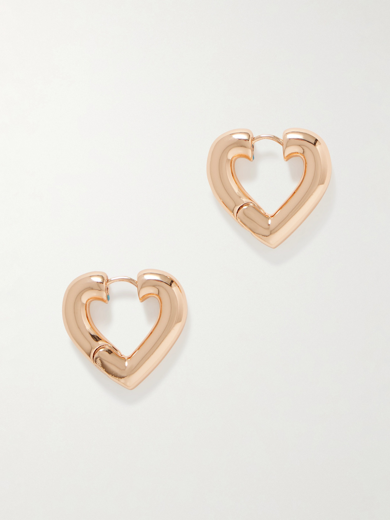 Roxanne Assoulin The Heart Gold-tone Hoop Earrings