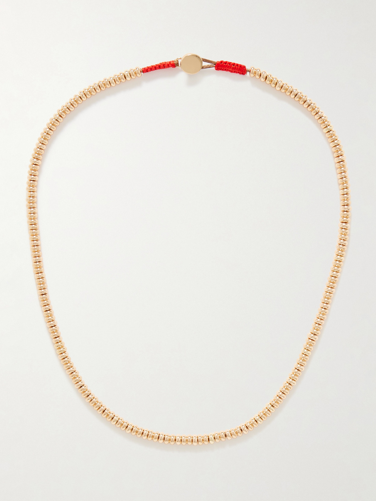 Roxanne Assoulin The Corduroy Gold-tone Beaded Necklace