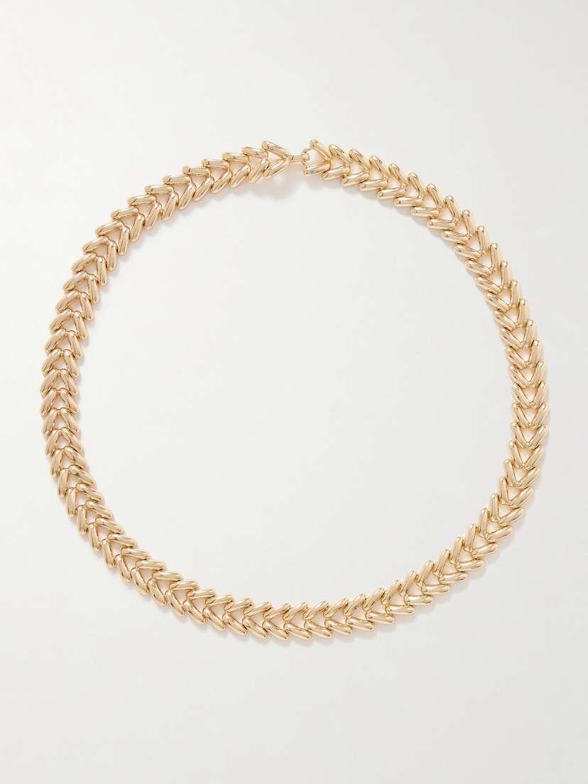 Roxanne Assoulin All Linked Up Gold-tone Necklace
