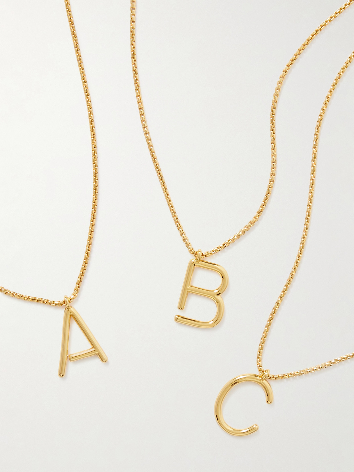 Roxanne Assoulin Initial Reaction Gold-tone Necklace