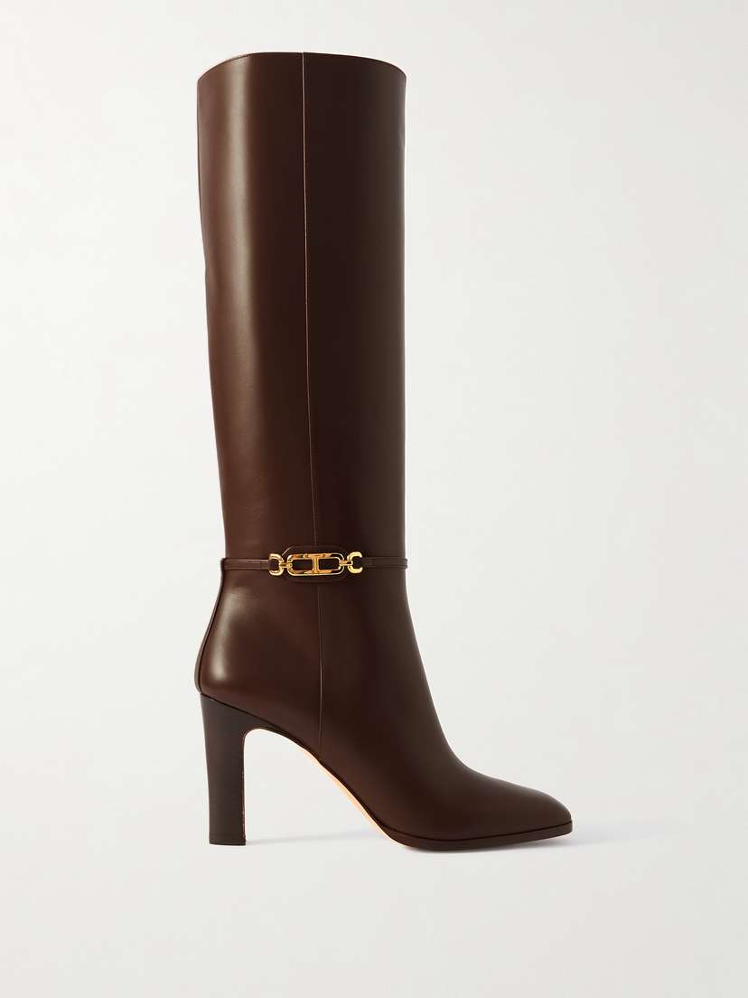 Tom Ford Embellished Leather Boots