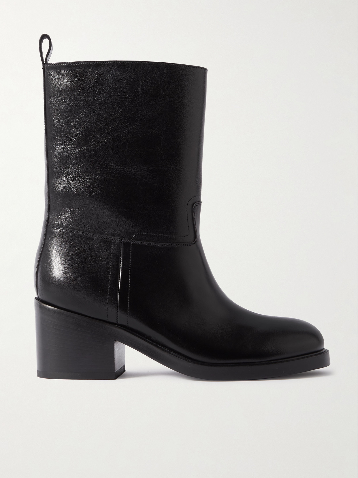 BALLY - Pongo Leather Ankle Boots - Black
