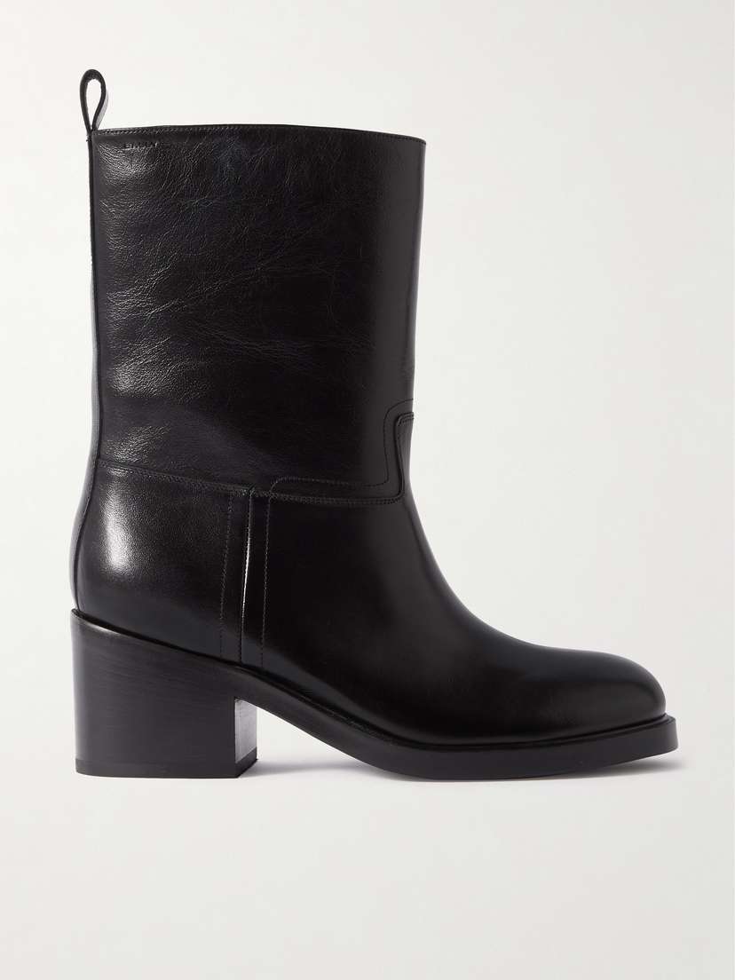 BALLY Pongo Leather Ankle Boots