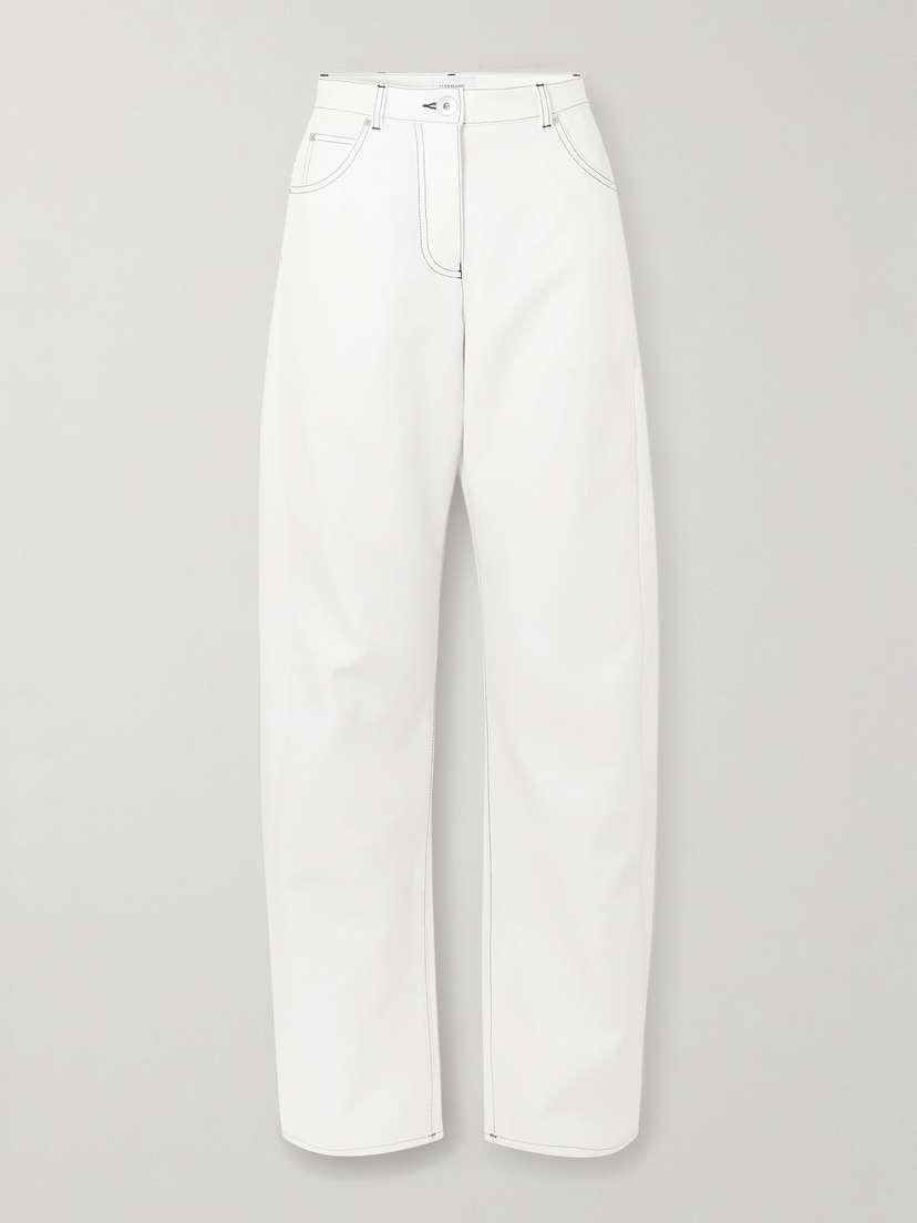 Ferragamo Barrel-leg Jeans