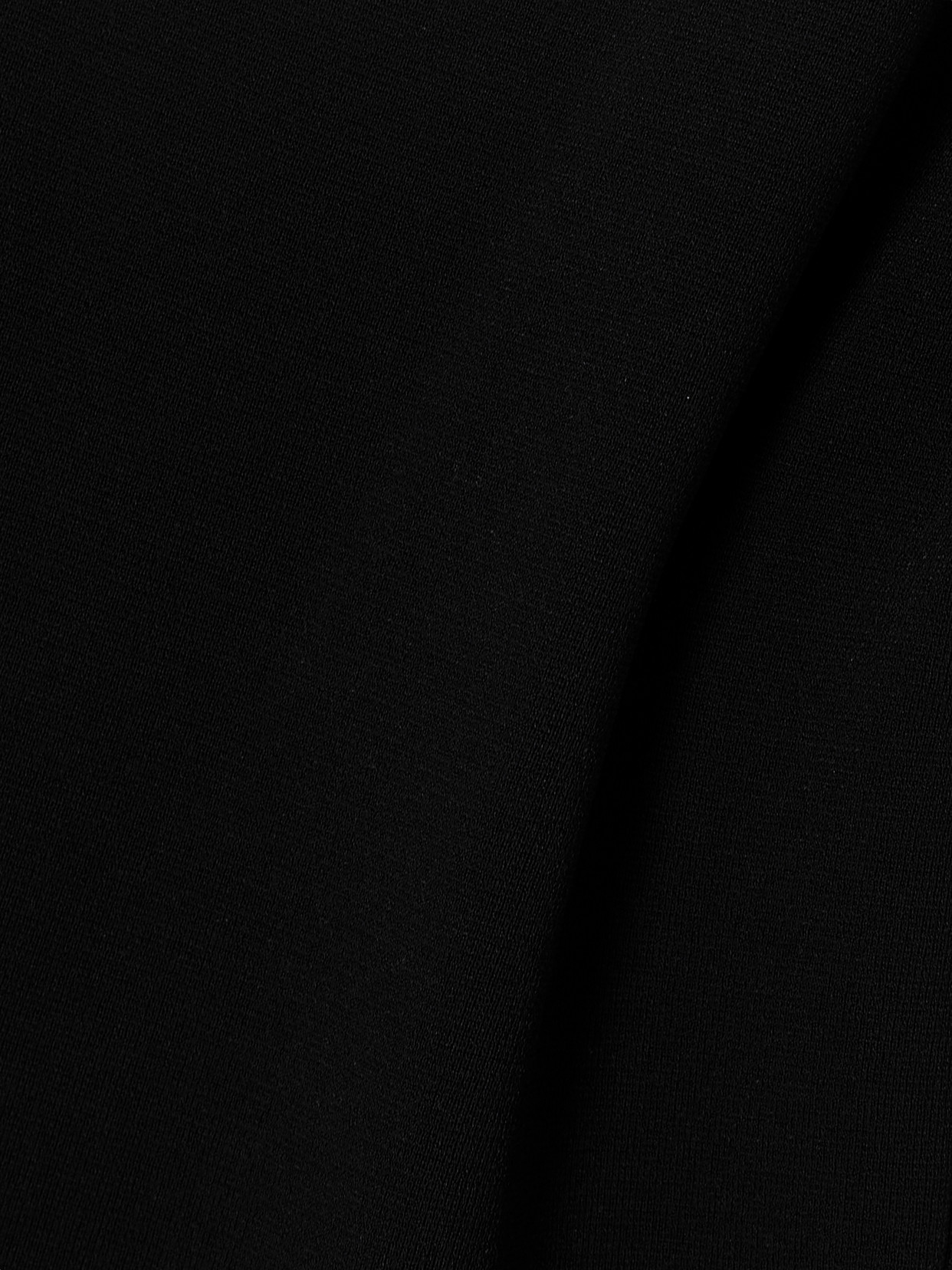 Stella Mccartney Compact Knit One-shoulder Jumpsuit In Black