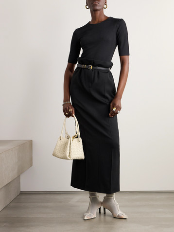 Jil Sander Satin-jersey T-shirt
