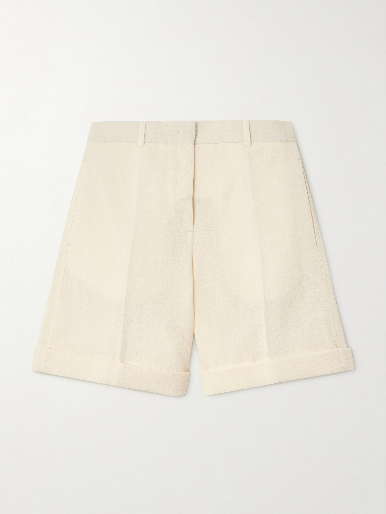 Jil Sander - Linen Shorts - Neutrals