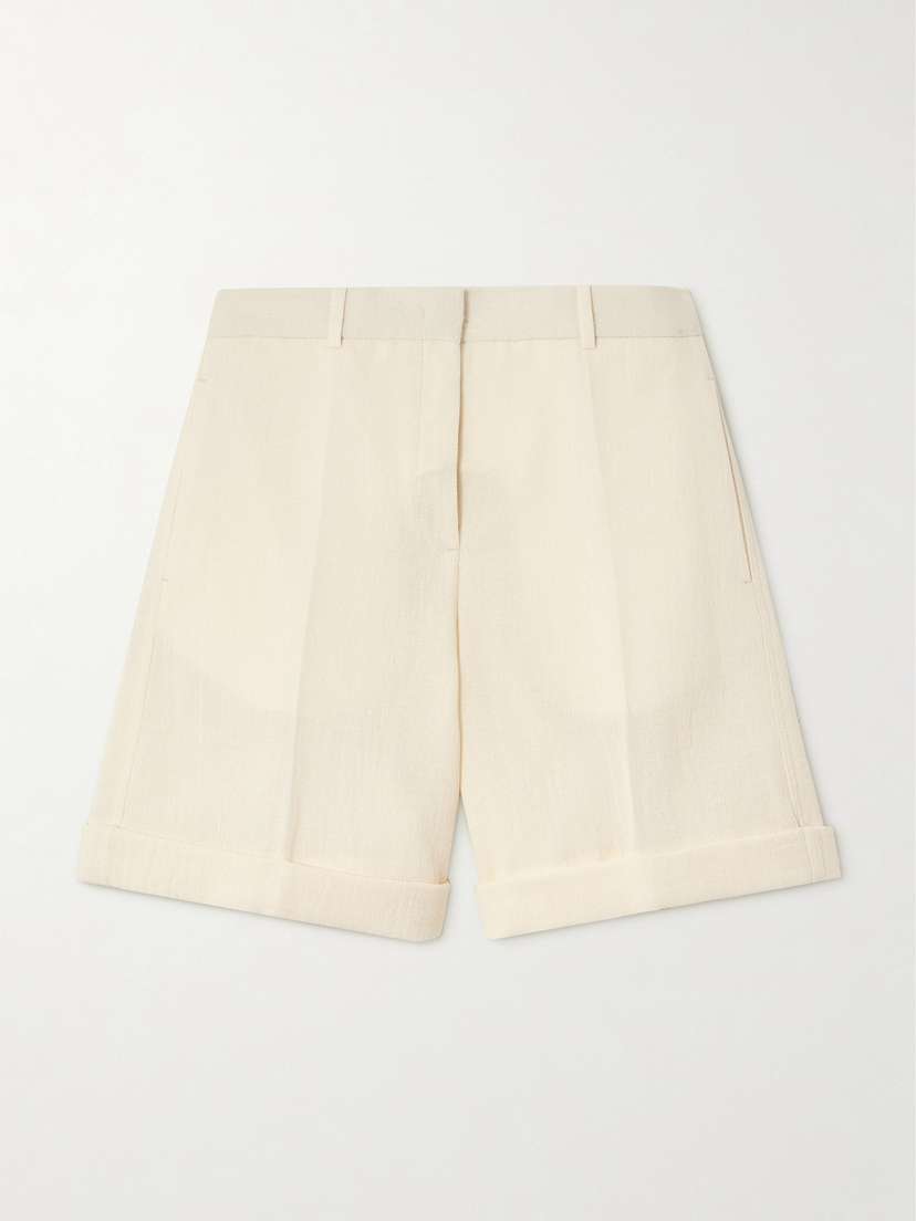 Jil Sander Linen Shorts
