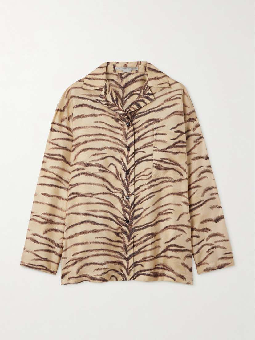 Stella McCartney Printed Silk Shirt