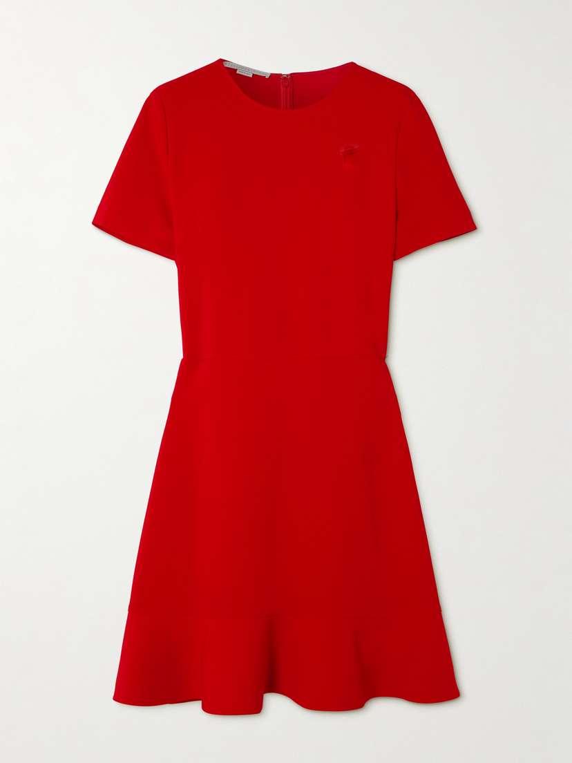 Stella McCartney Ruffled Cady Mini Dress