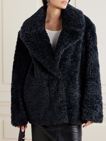 Stella McCartney Faux shearling jacket
