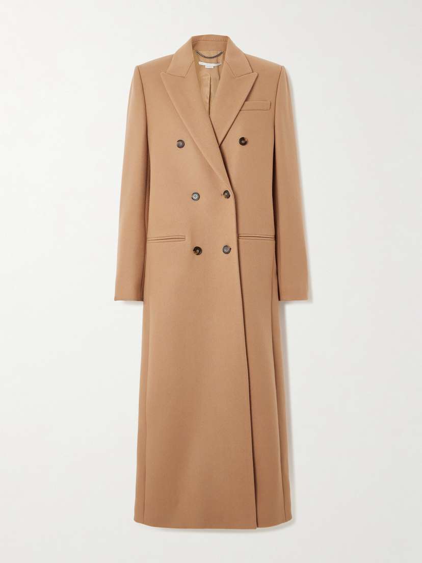 Stella McCartney Double-breasted Wool Coat