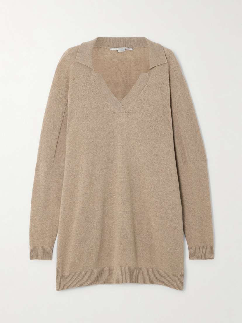 Stella McCartney Oversized Cashmere And Wool-blend Sweater