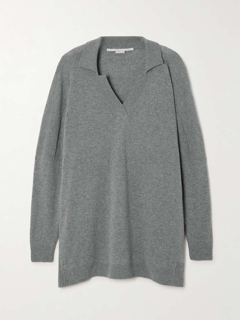 Stella McCartney Oversized Cashmere And Wool-blend Sweater - x large