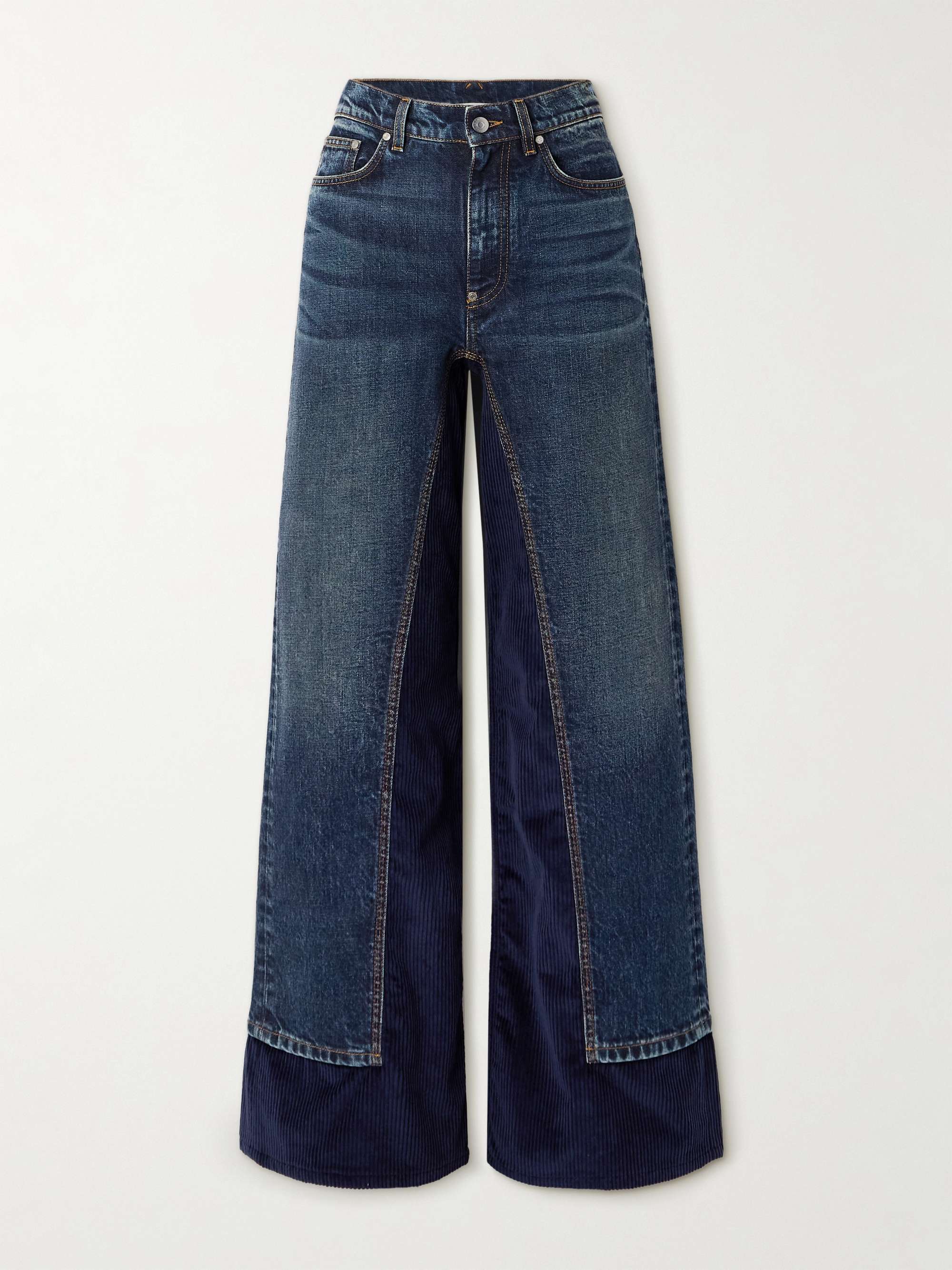Stella mccartney wide leg jeans discount