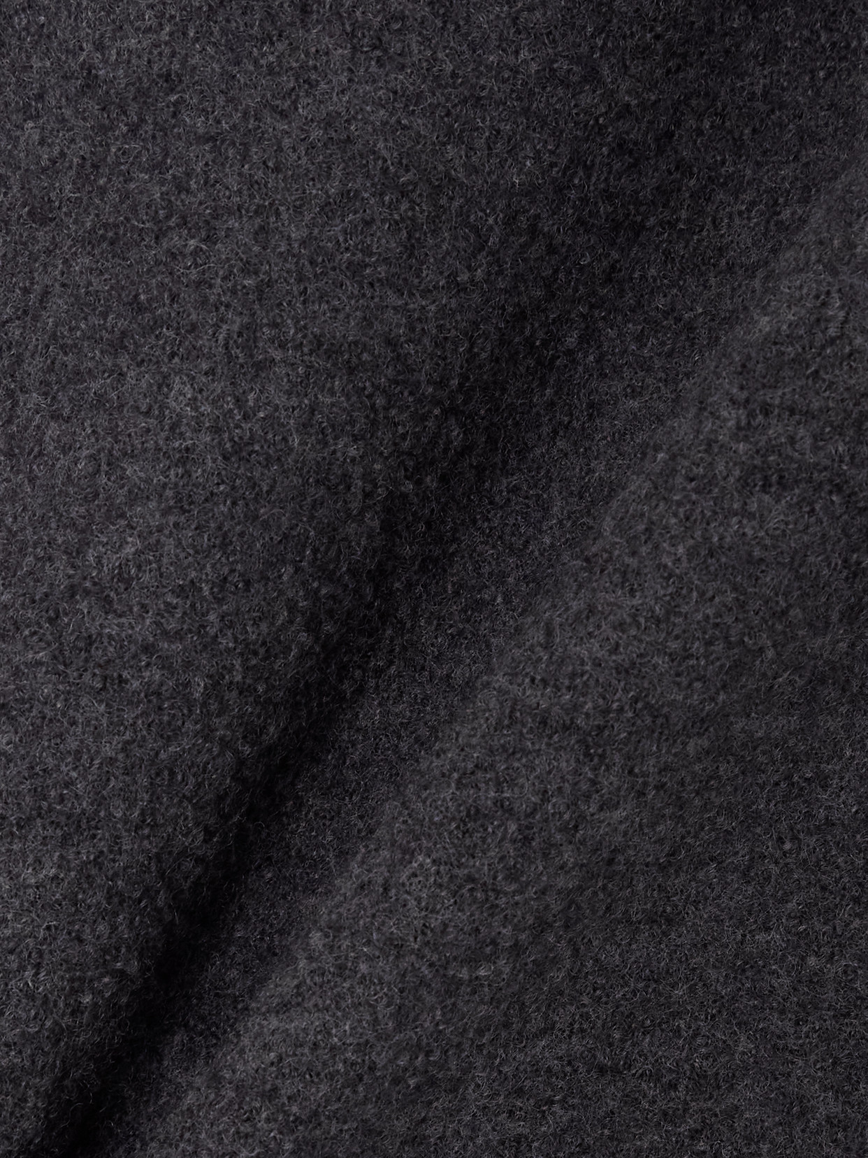 Jil Sander Brushed-wool Sweater In Gray