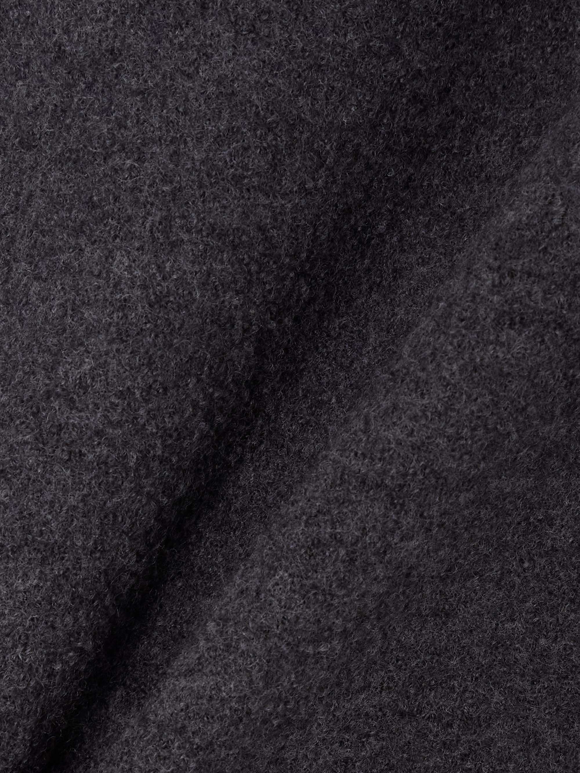 JIL SANDER Boiled merino wool sweater