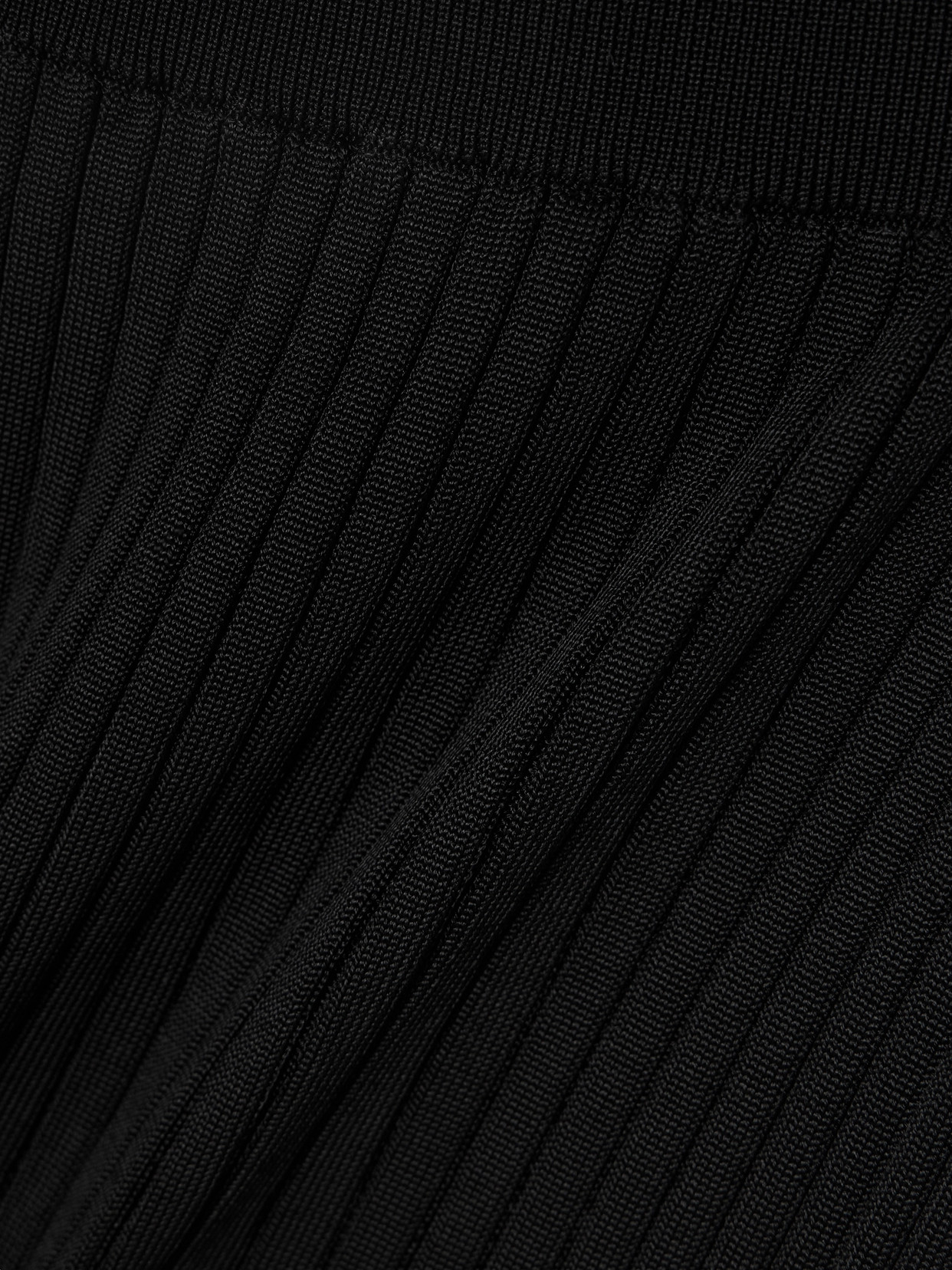 Ribbed-Knit Maxi