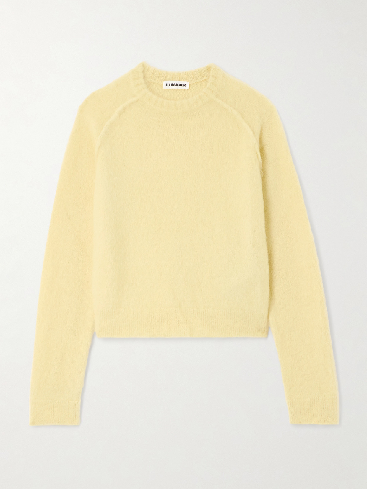 Jil Sander - Brushed Wool, Mohair And Silk-blend Sweater - Neutrals