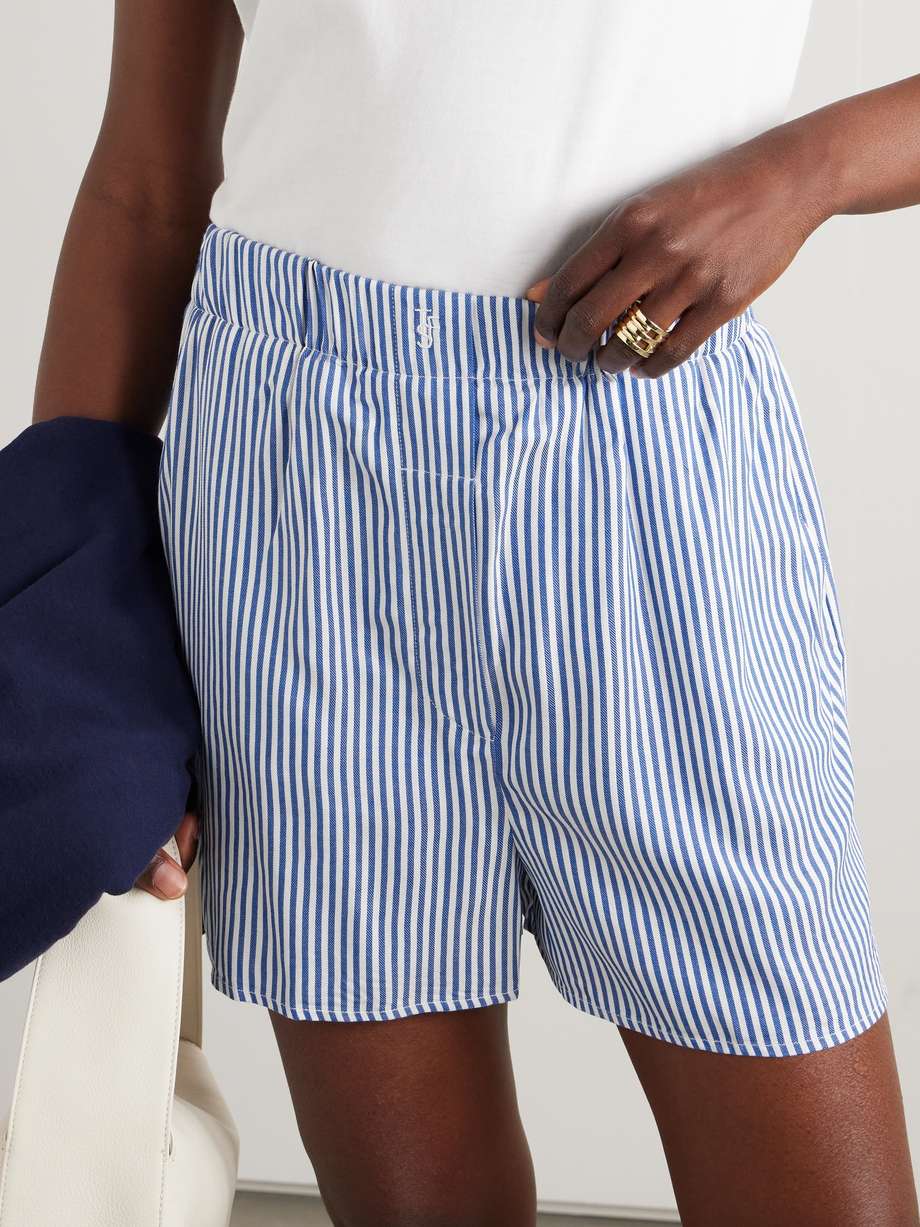 Luigi Twill Shorts with Front Pockets, Deep Red