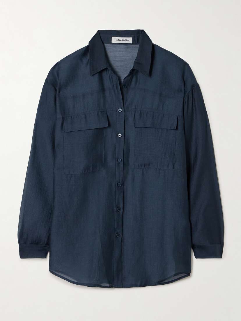 The Frankie Shop Madeline Lyocell-blend Shirt