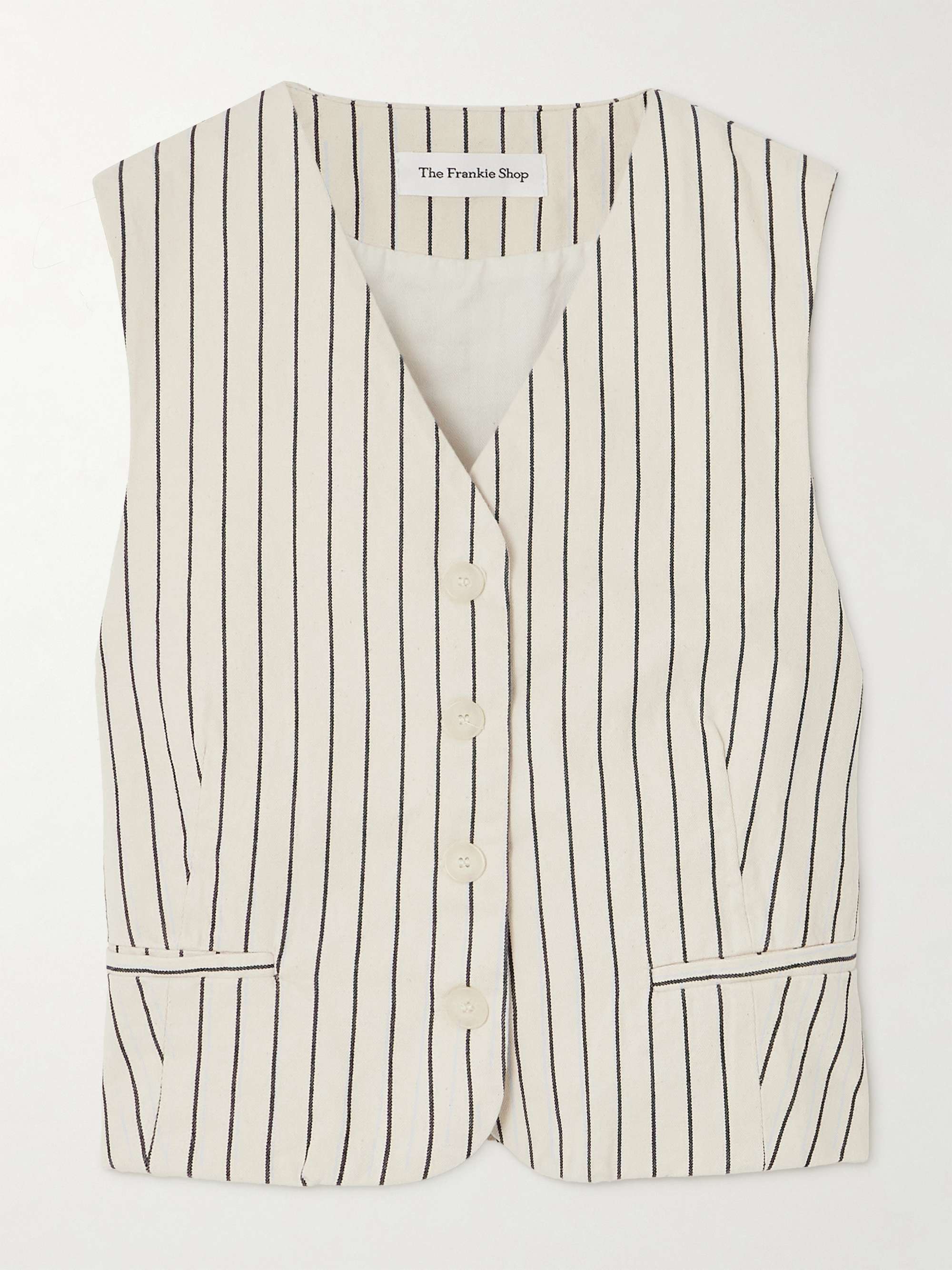 STRIPES FOR CREATIVE WORKER DENIM VEST