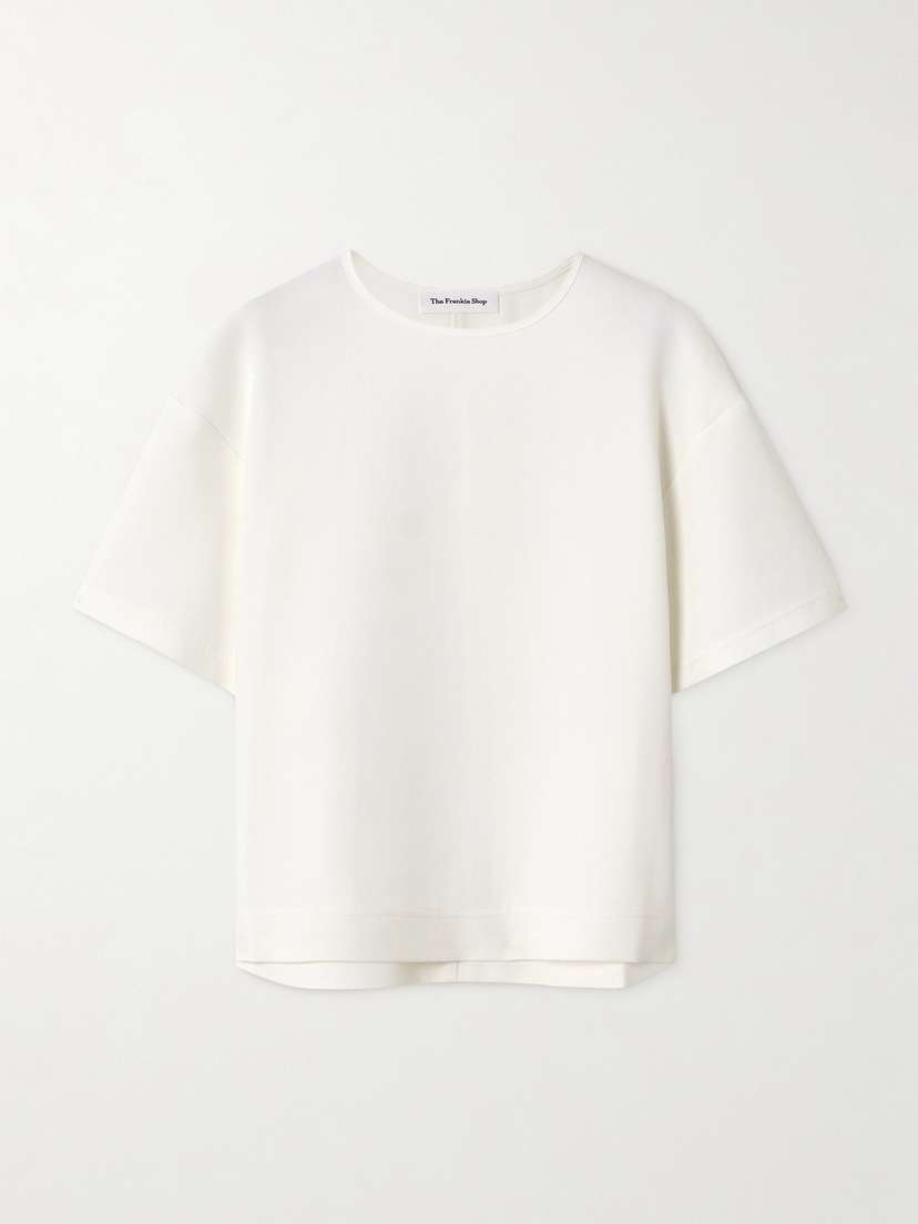 The Frankie Shop Sierra Crepe T-shirt - x large