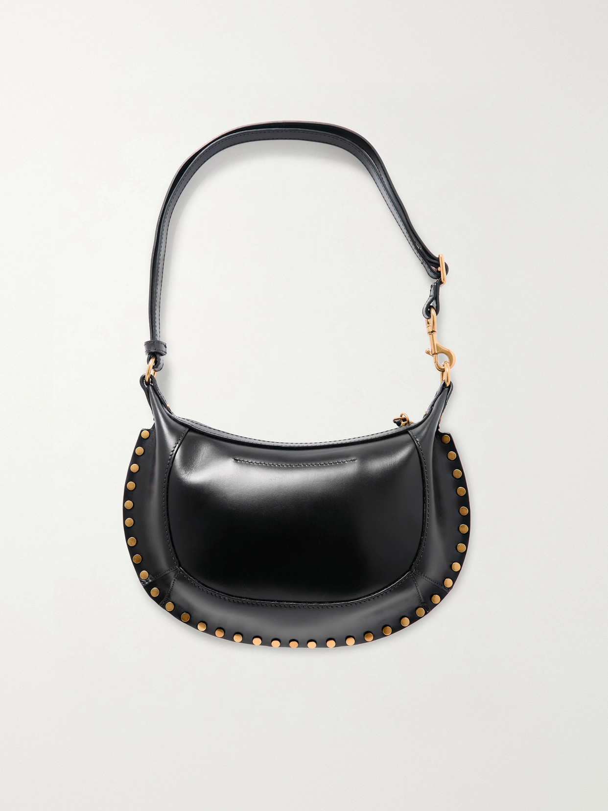 Oskan Moon Studded Shoulder Bag