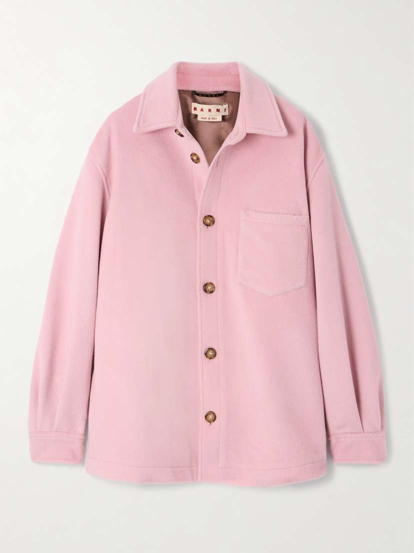 Marni Wool And Mohair-blend Jacket