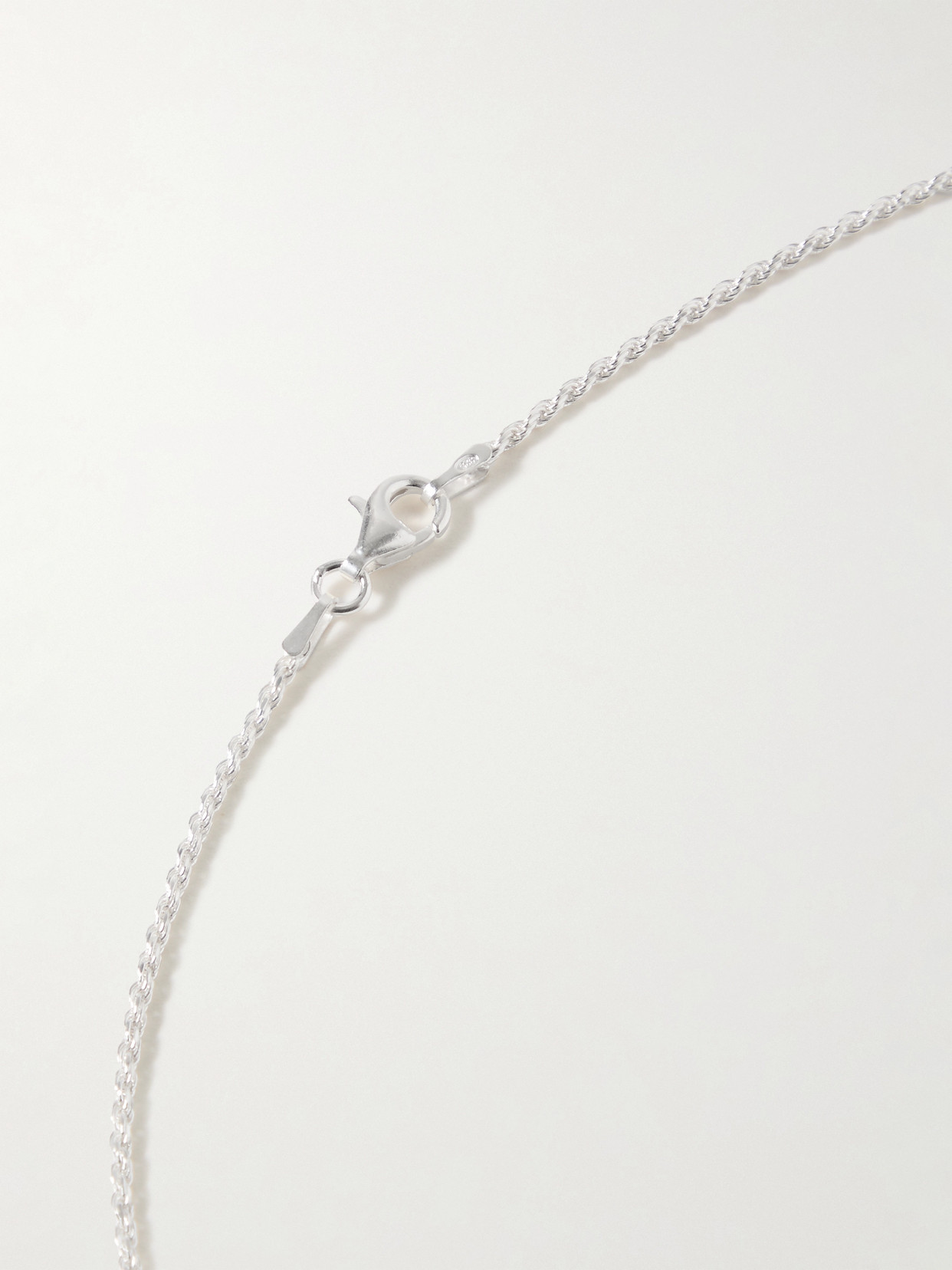 Bleue Burnham Bar Willow Sterling Silver Necklace In Silver