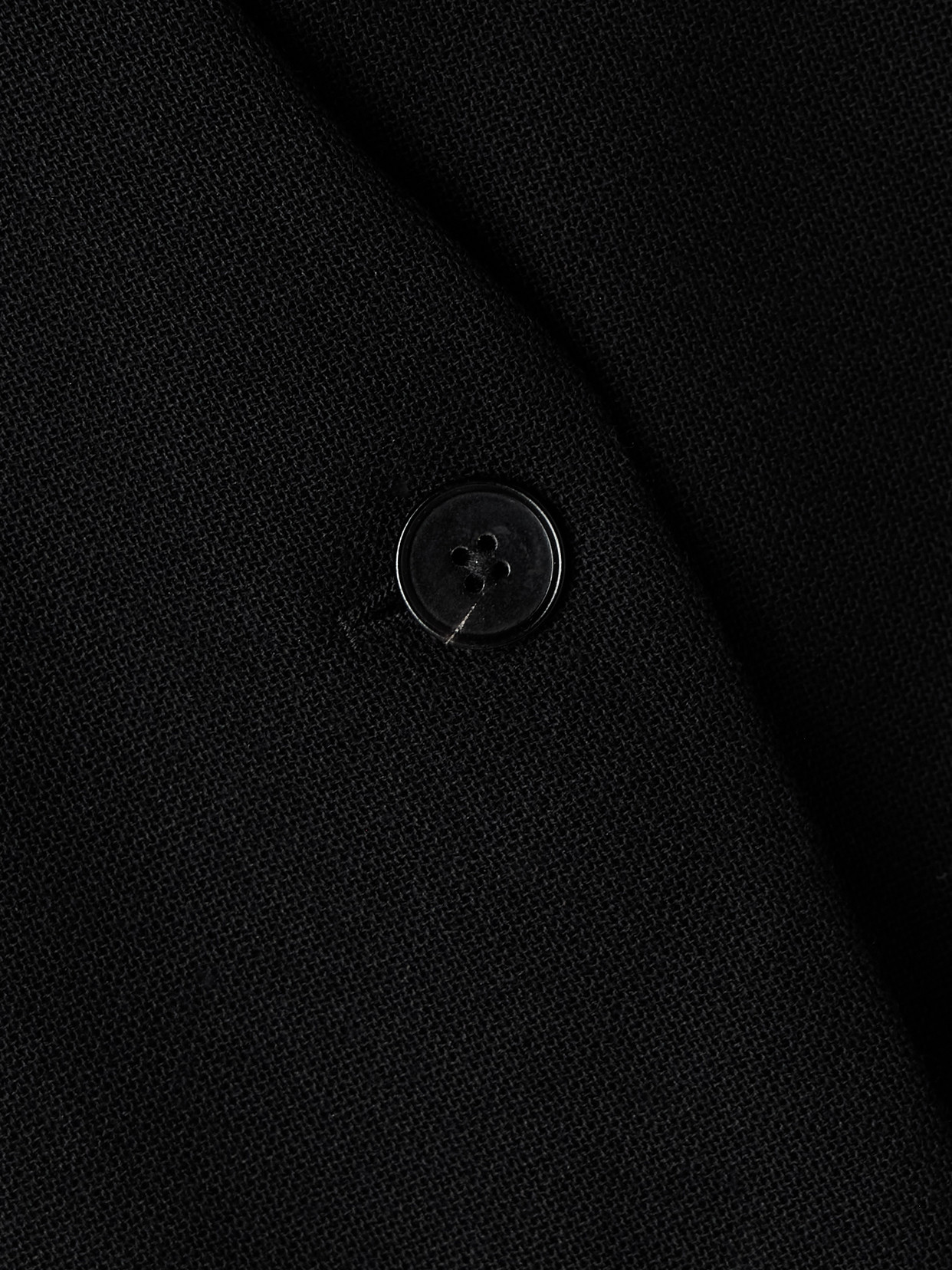 Jil Sander Single-breasted Long-sleeved Blazer In Black