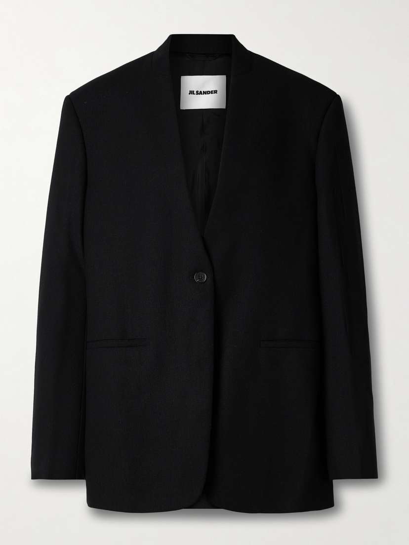 Jil Sander Wool-crepe Blazer