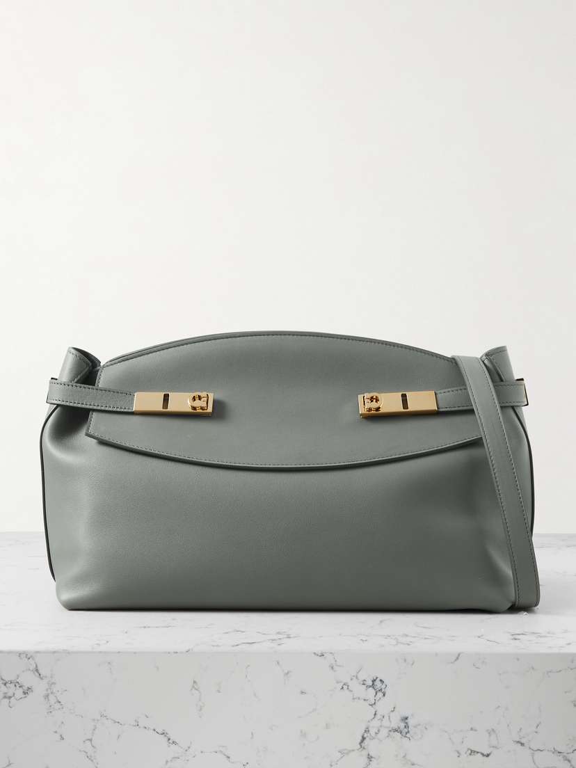 Ferragamo Hug Leather Shoulder Bag