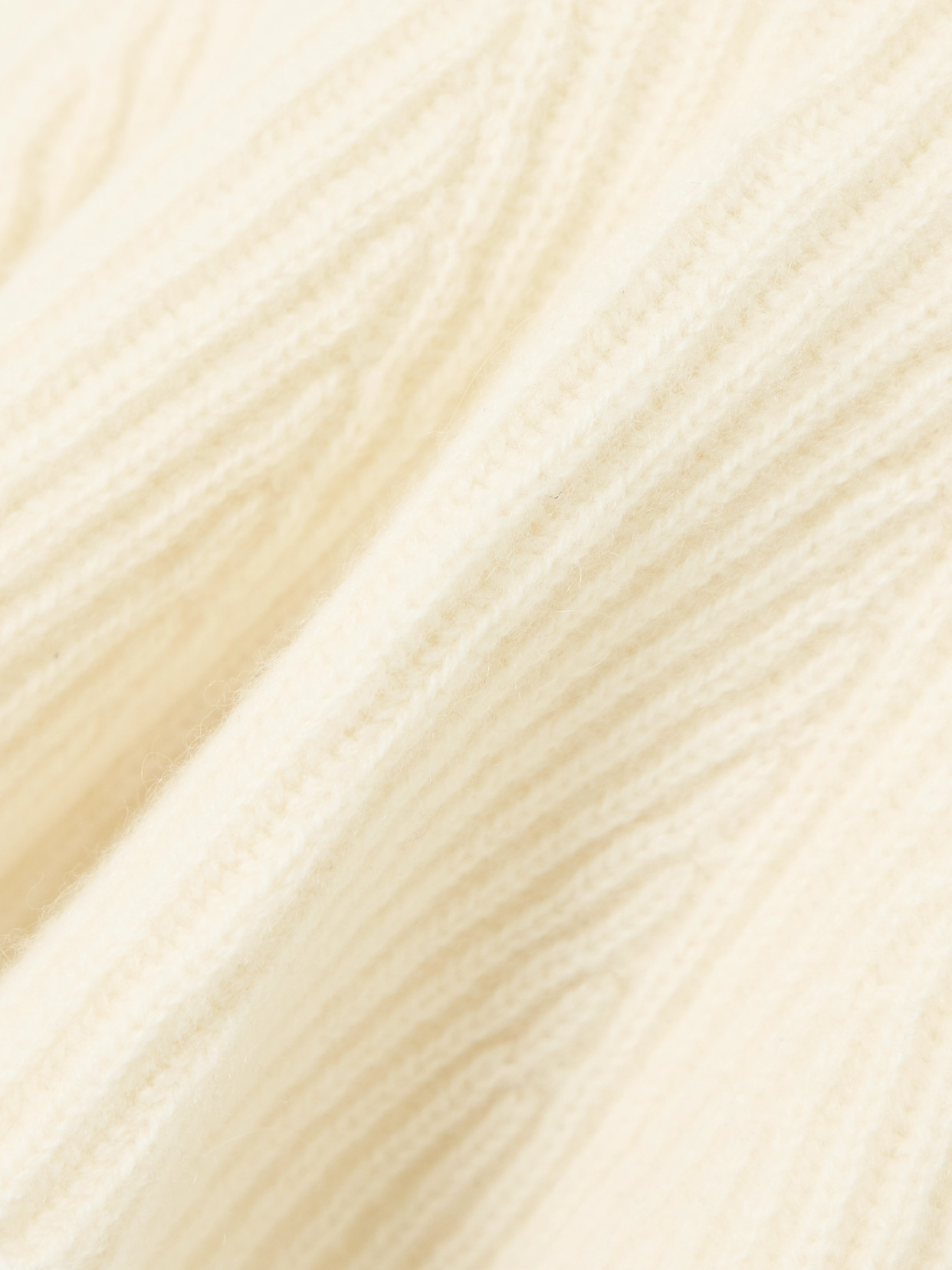 Hoffman Strapless Ribbed Wool And Cashmere-Blend Peplum Top