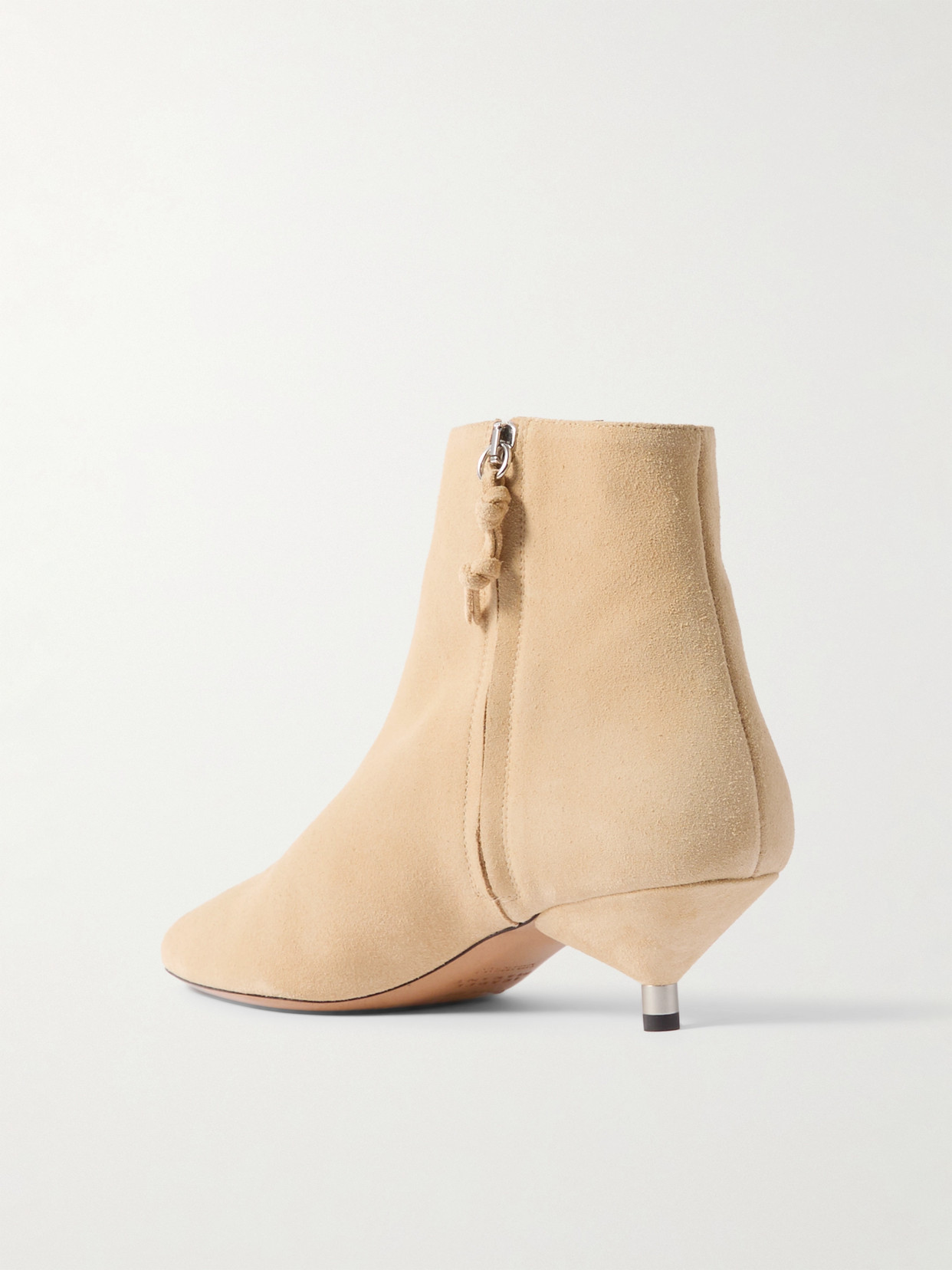 Isabel Marant Eana Suede Ankle Boots In Neutrals