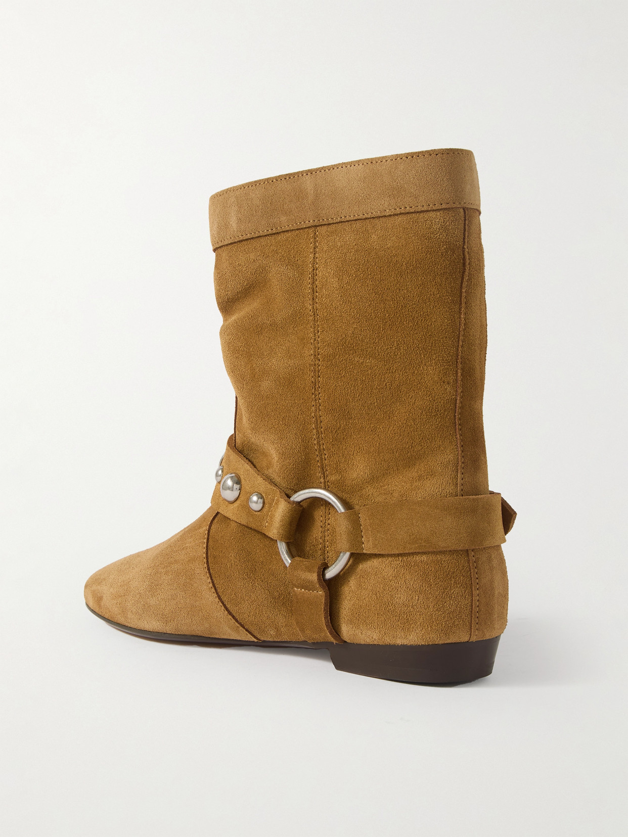 Isabel Marant Stania Ankle Boots In Brown