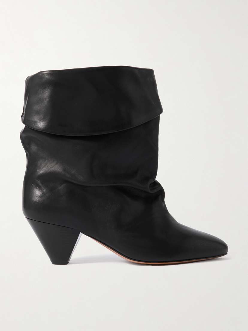 Isabel Marant Ryska Leather Ankle Boots