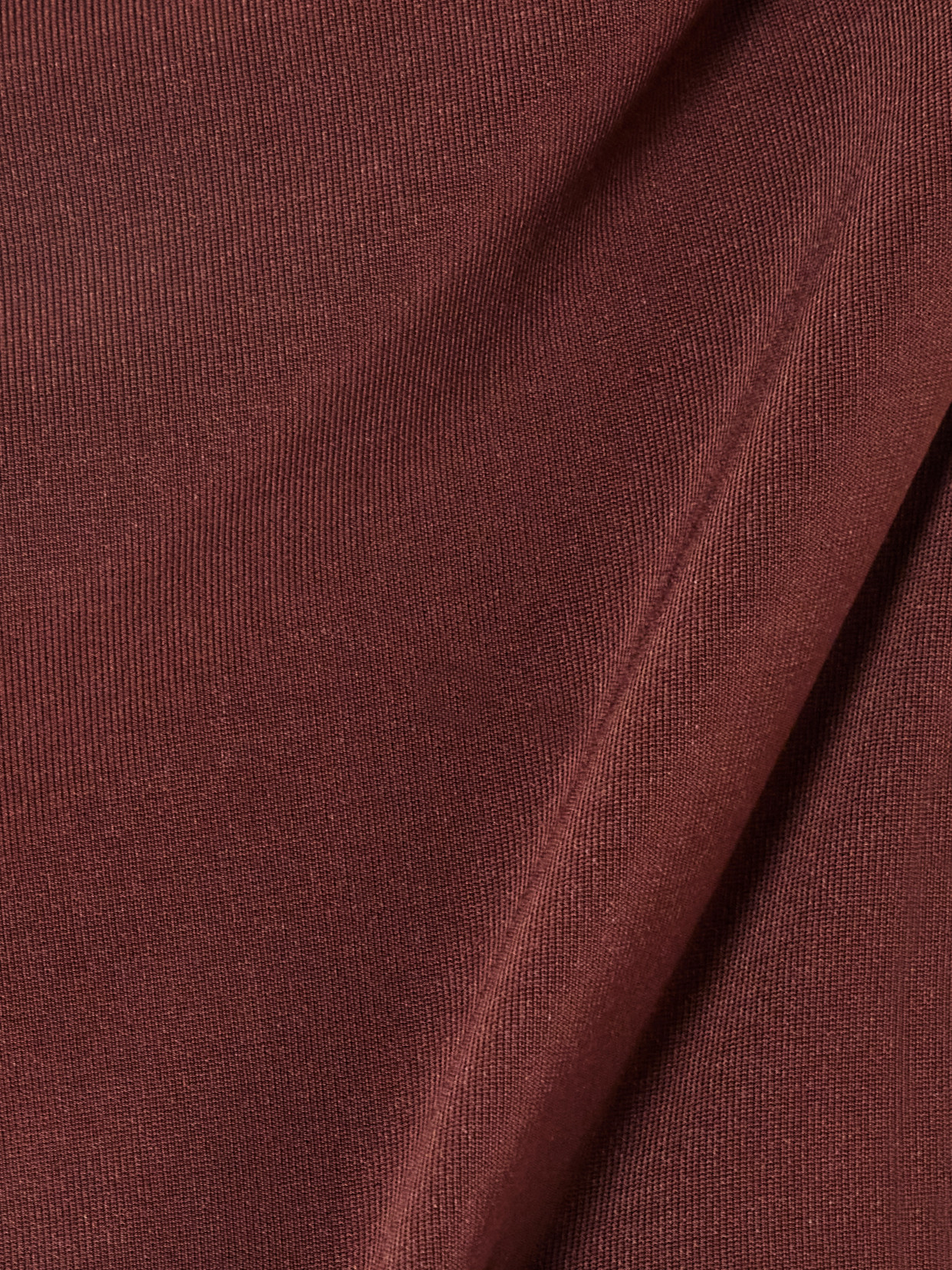 Esse Studios Illi Strapless Ponte Top In Burgundy