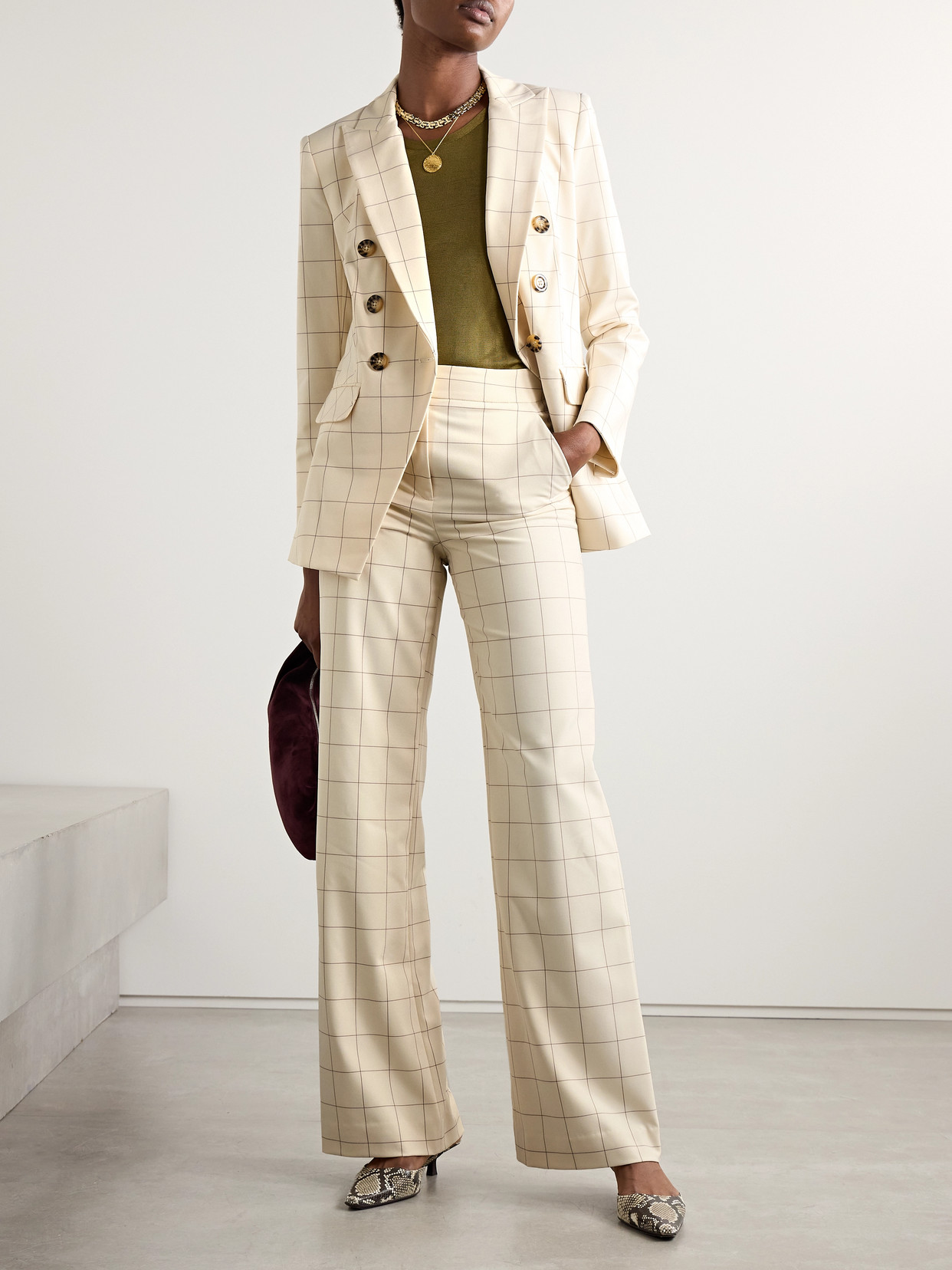 Veronica Beard Charleston Dickey Jacket In Ecru