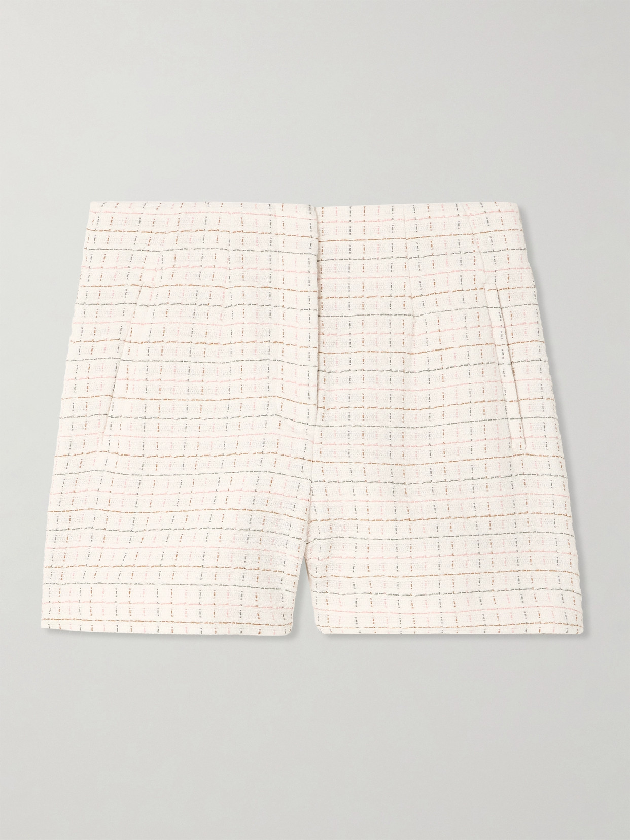 Veronica Beard - Jazmin Cotton-tweed Shorts - Ivory