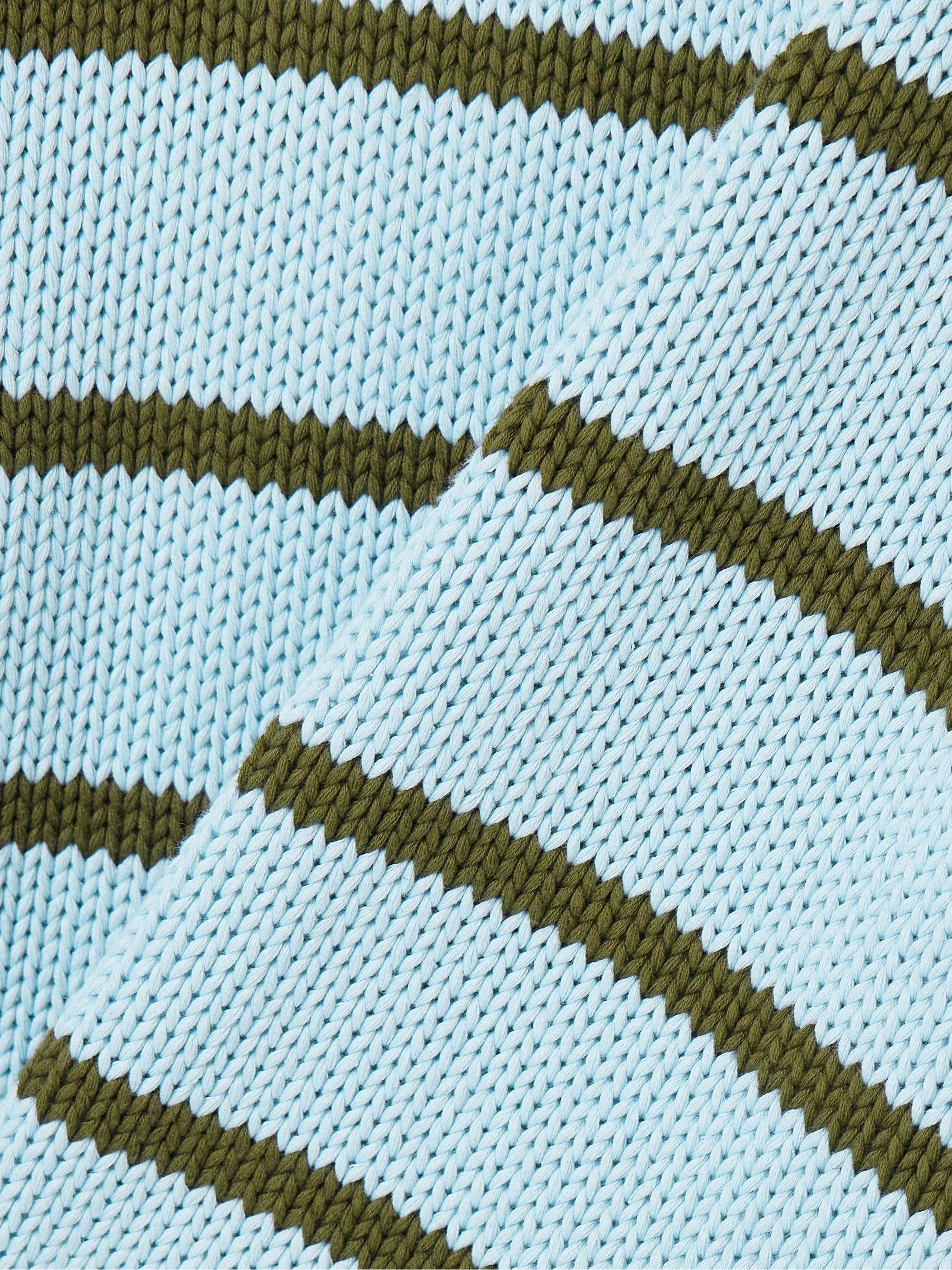 LA LIGNE Marina striped cotton sweater