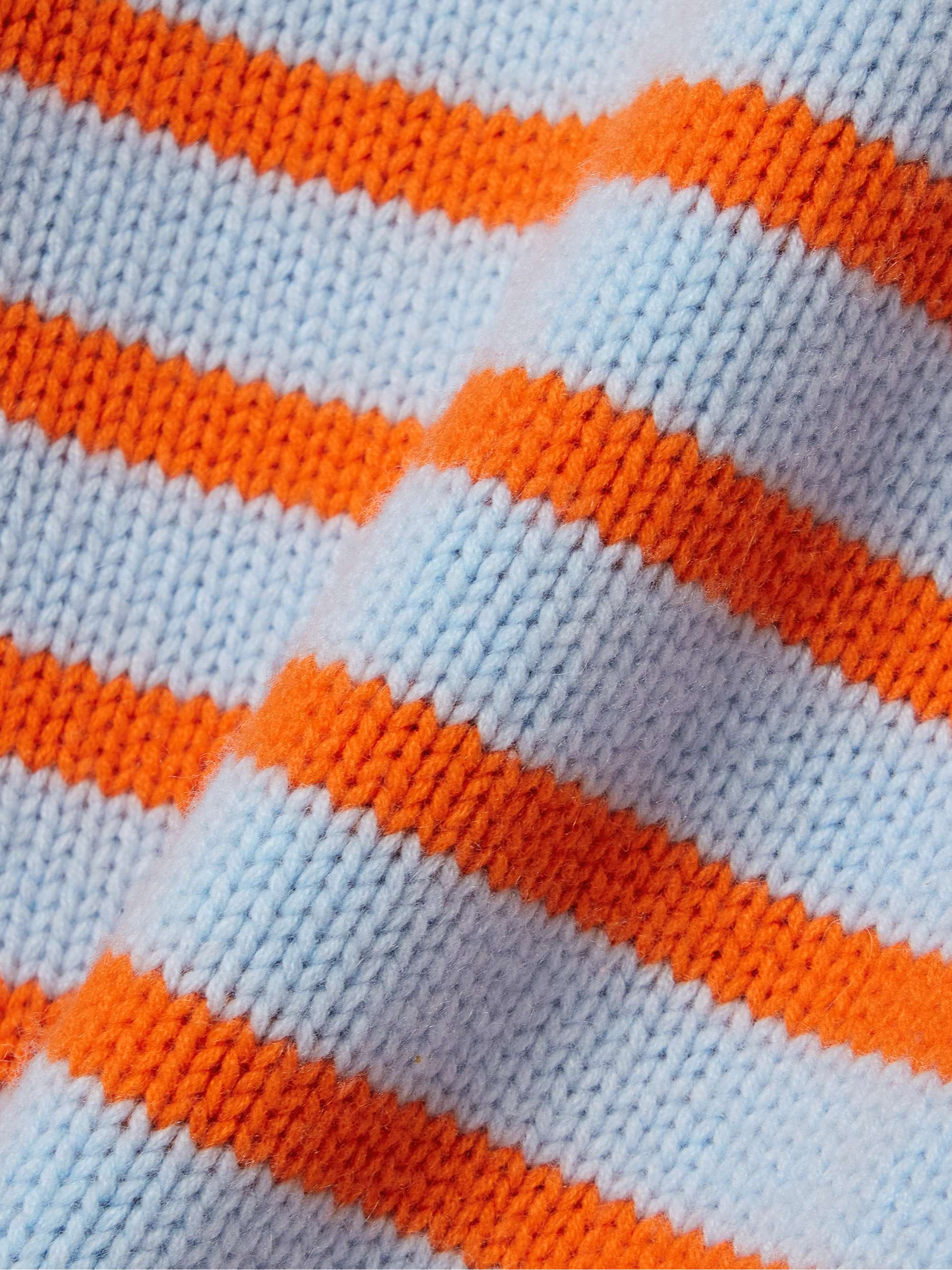LA LIGNE Marin striped wool and cashmere-blend sweater
