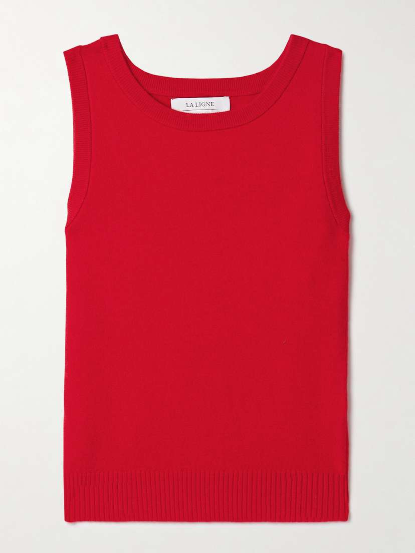 La Ligne Mateo Cashmere-blend Tank - x large