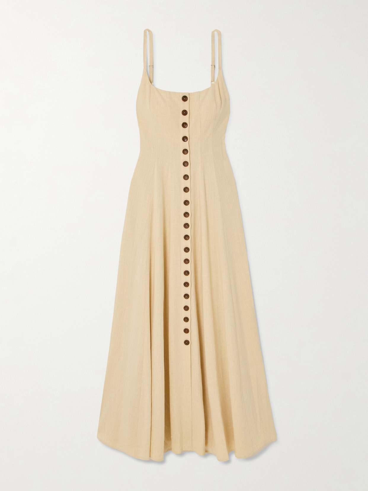 La Ligne - Alba Woven Maxi Dress - Neutrals