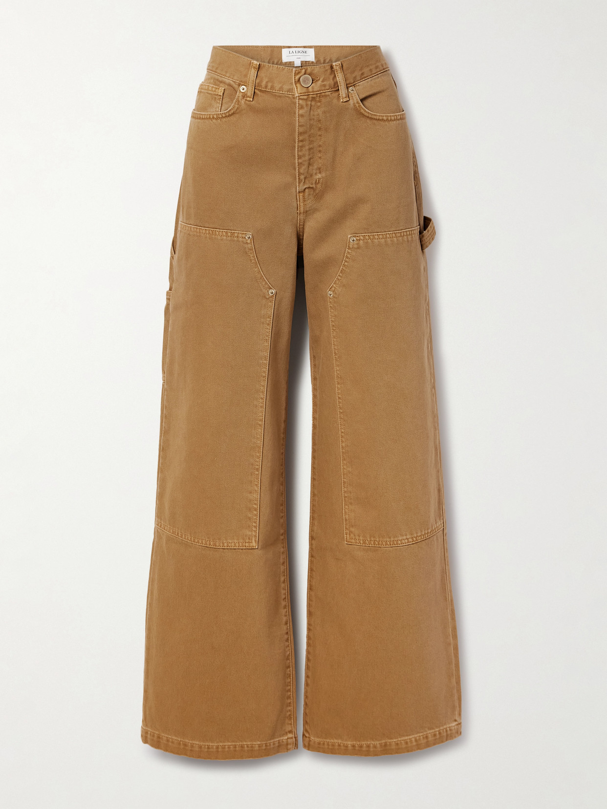 La Ligne - The Dunton High-rise Wide-leg Jeans - Brown