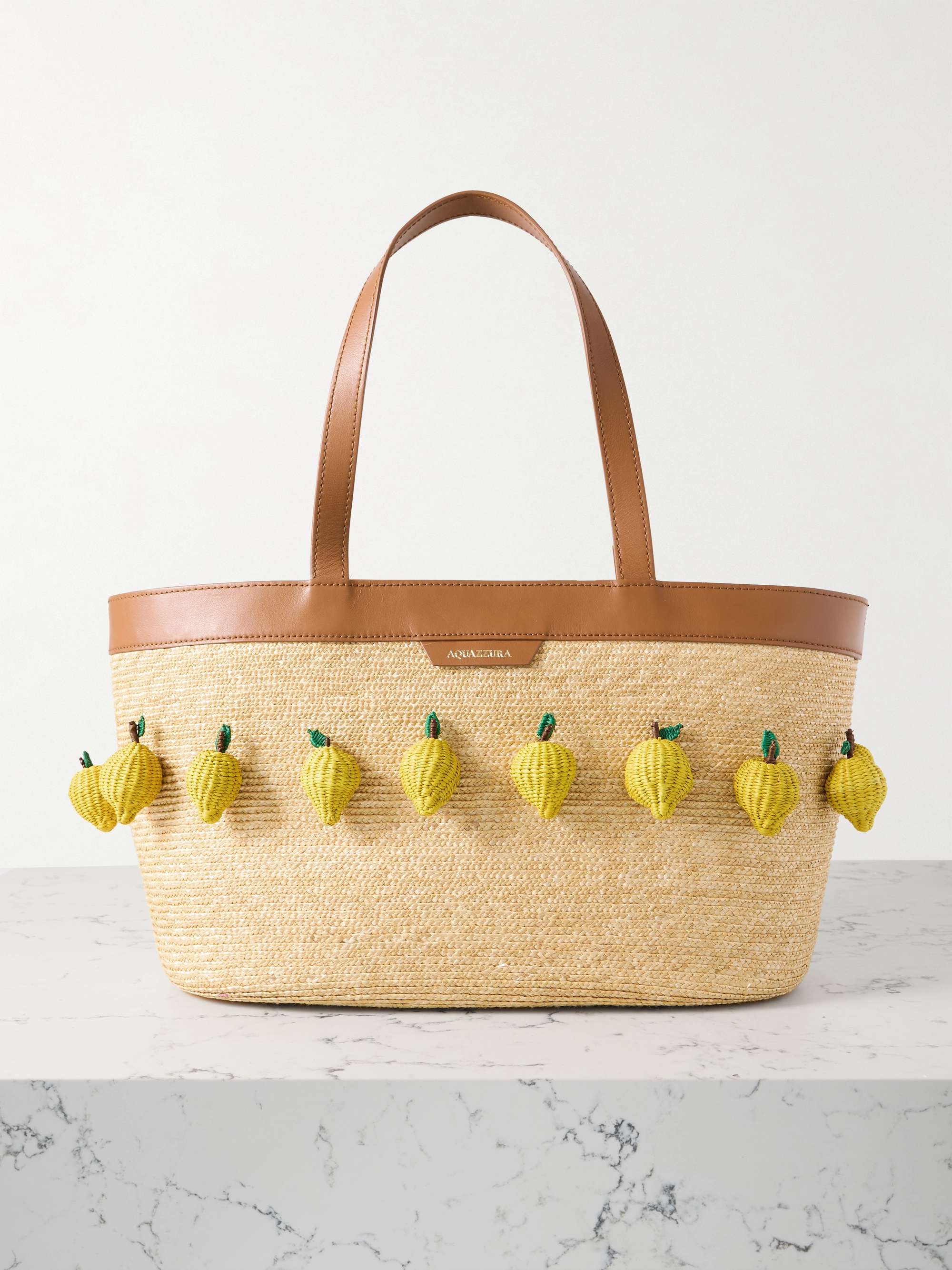 Lemon straw bag hotsell