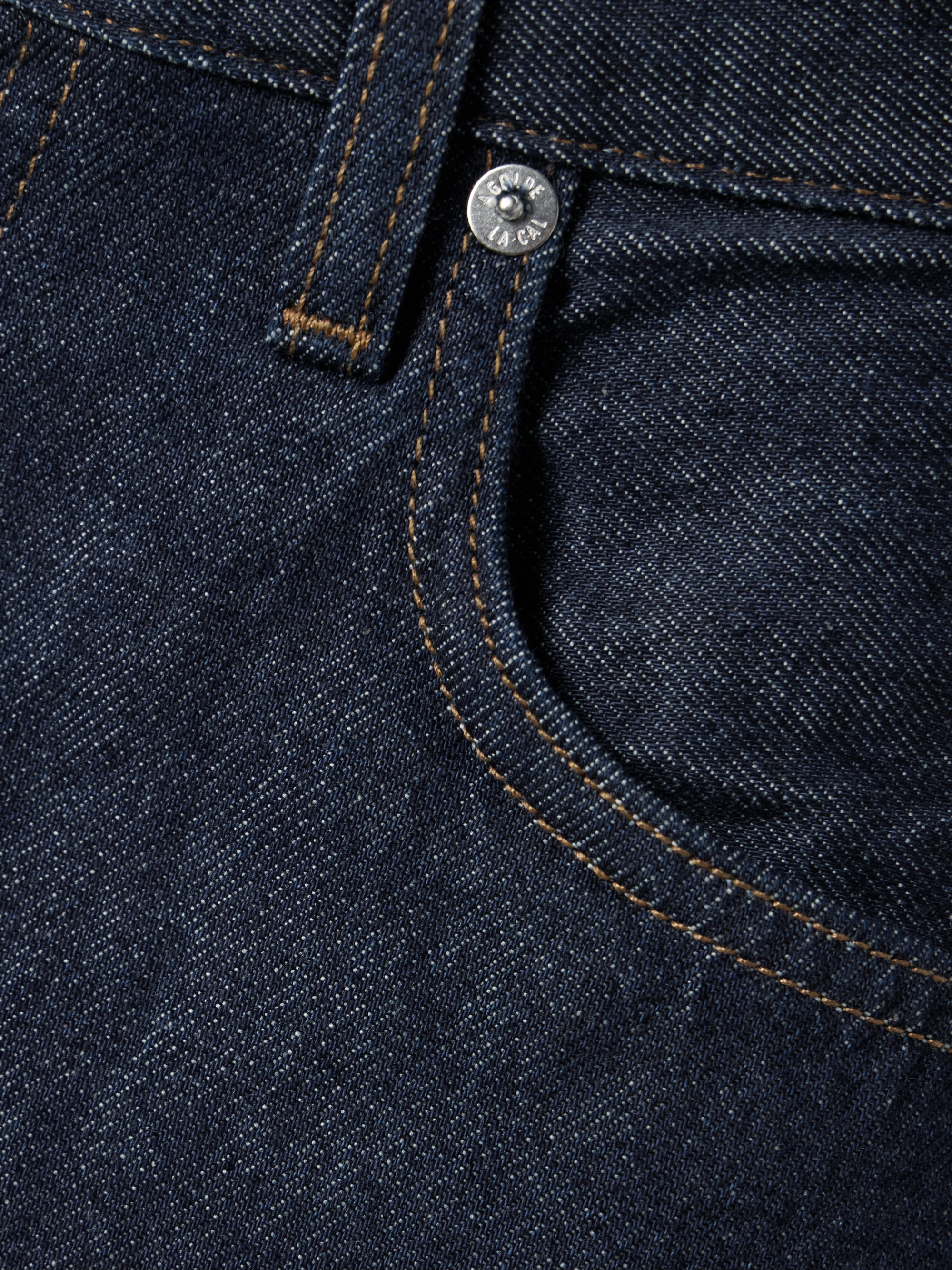 Agolde Nolan organic denim shorts thumbnail