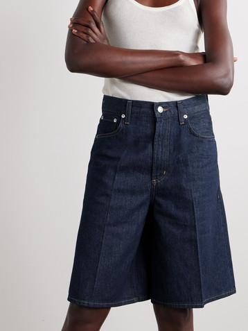 Agolde Nolan organic denim shorts