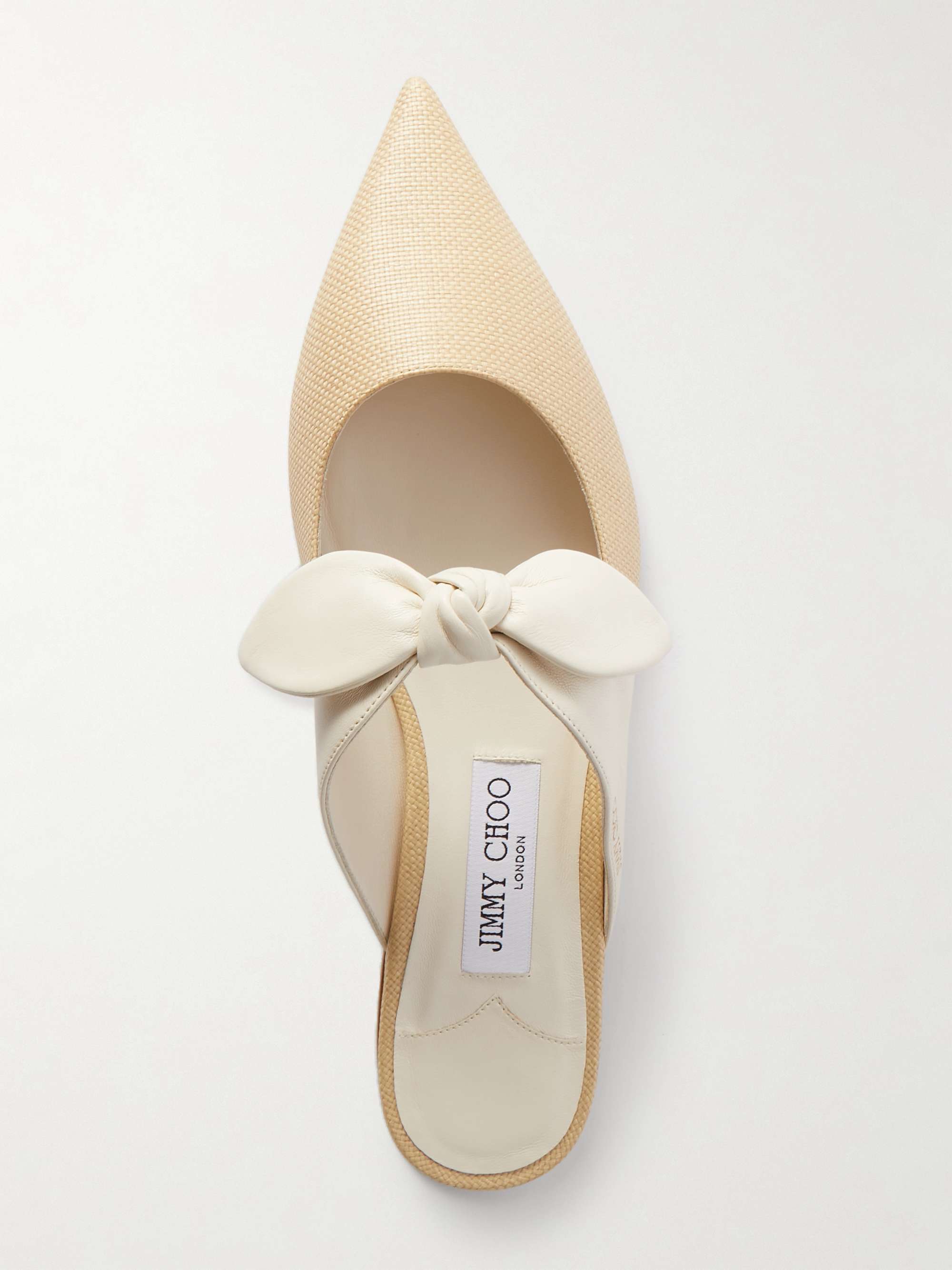 Jimmy choo bow flats cheap